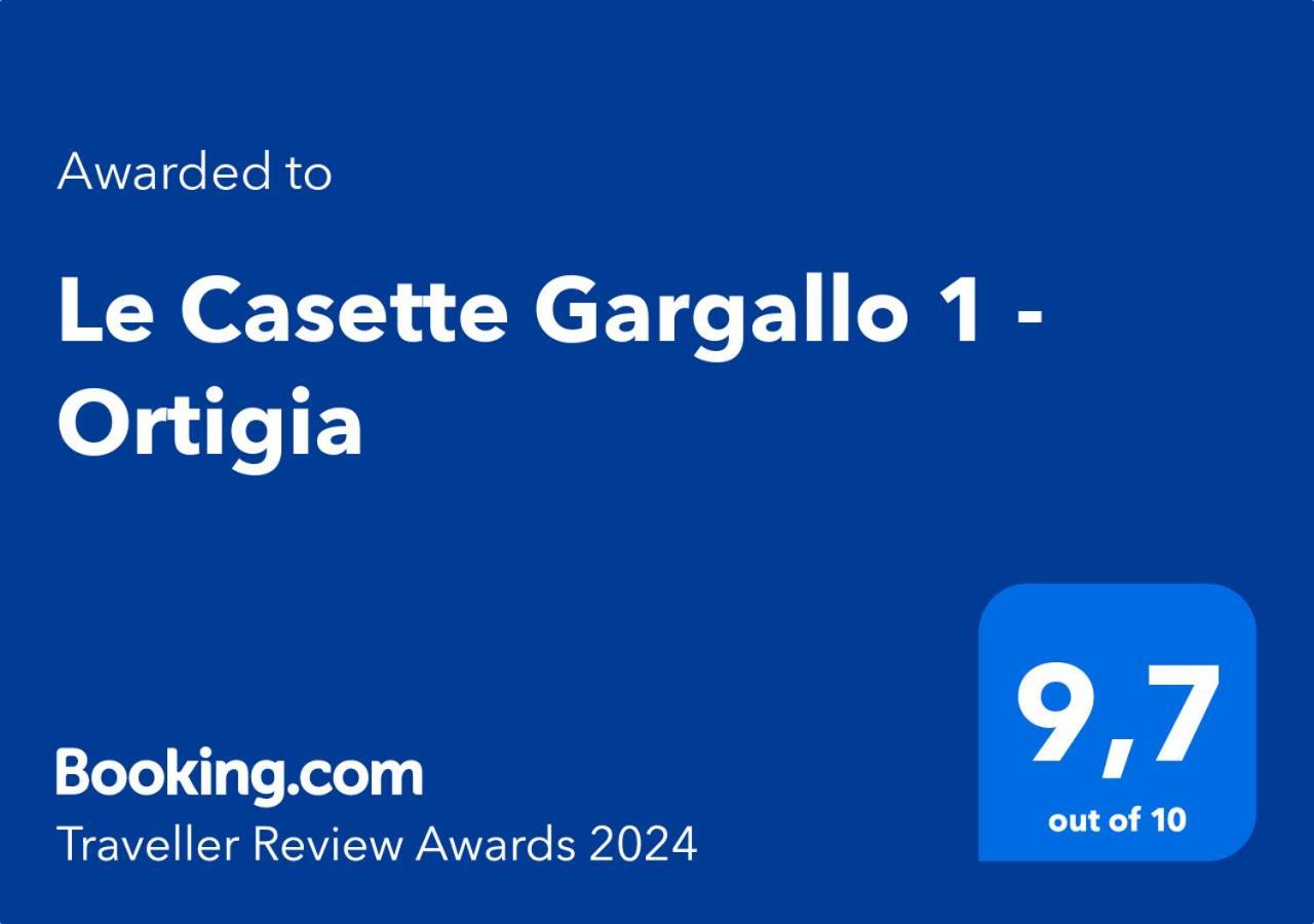 Le Casette Gargallo 1 - Ortigia Syracuse Ngoại thất bức ảnh